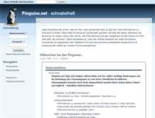 Tablet Screenshot of pinguine.net